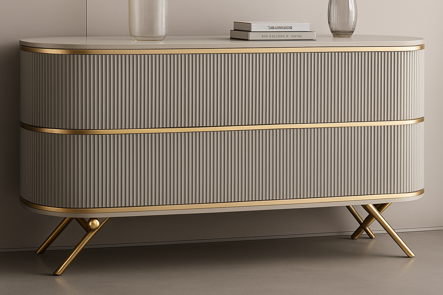 Monarch Gold-Trim Console (1.5m)