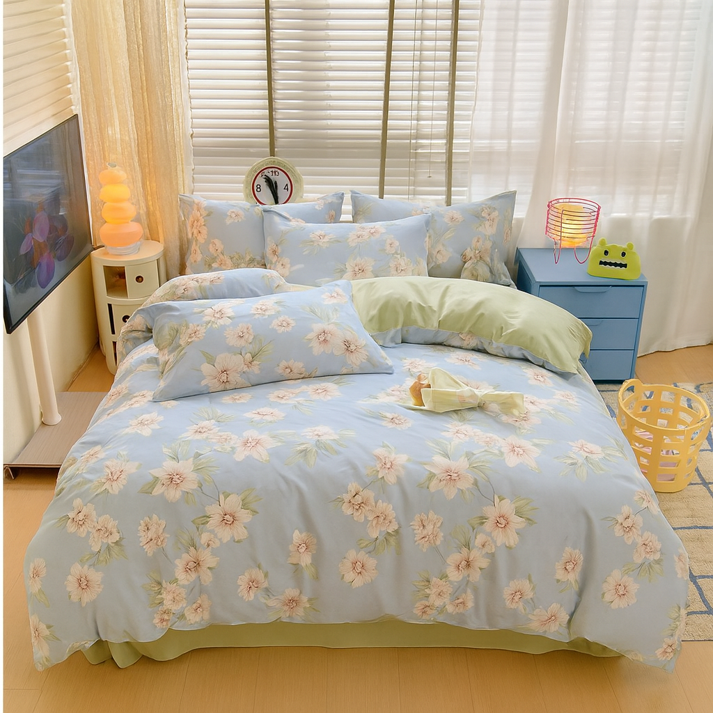 Blossom Dream Pure Cotton Bedding Set