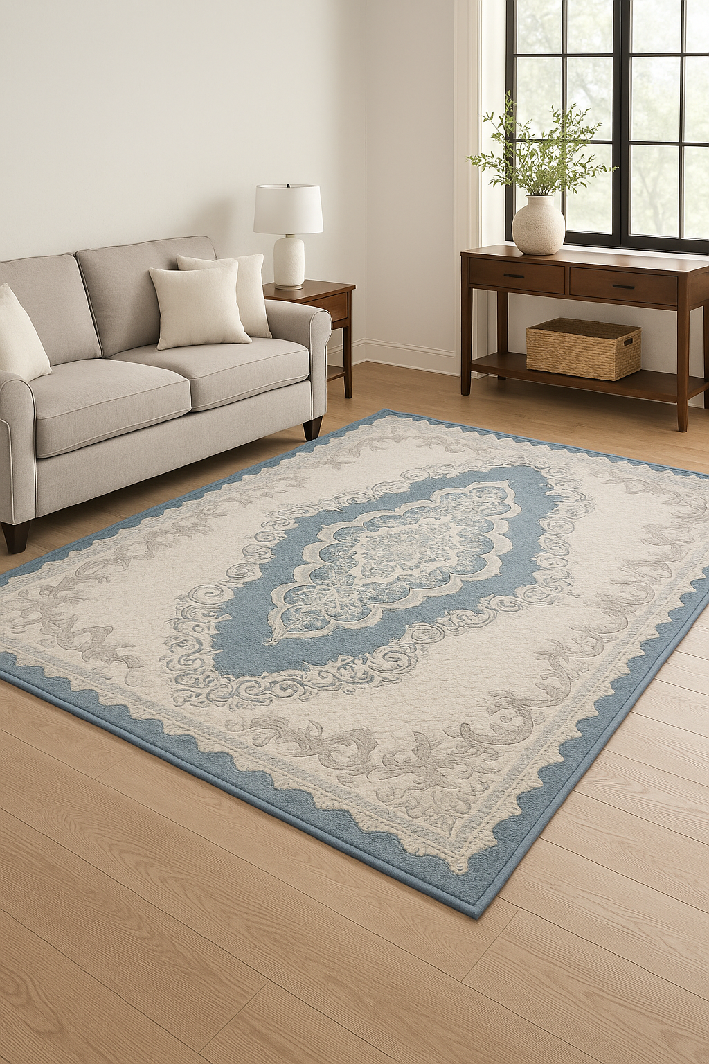 High-Quality Polypropylene Fiber Carpet with 3D Design