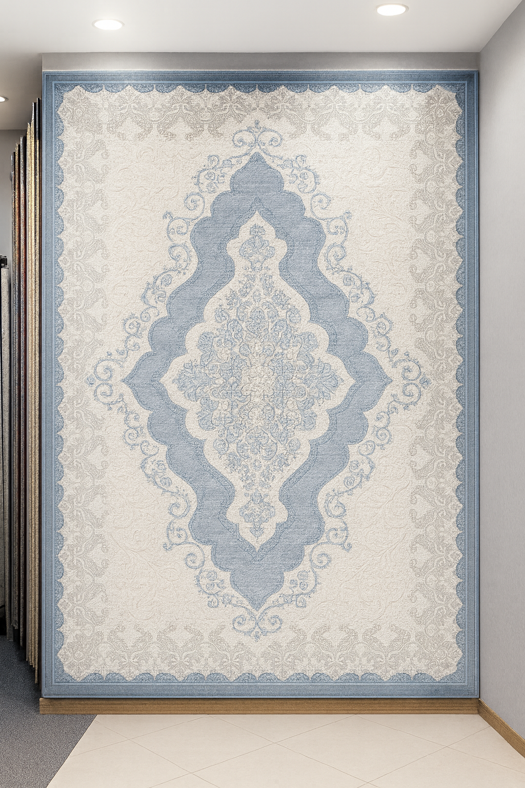 High-Quality Polypropylene Fiber Carpet with 3D Design