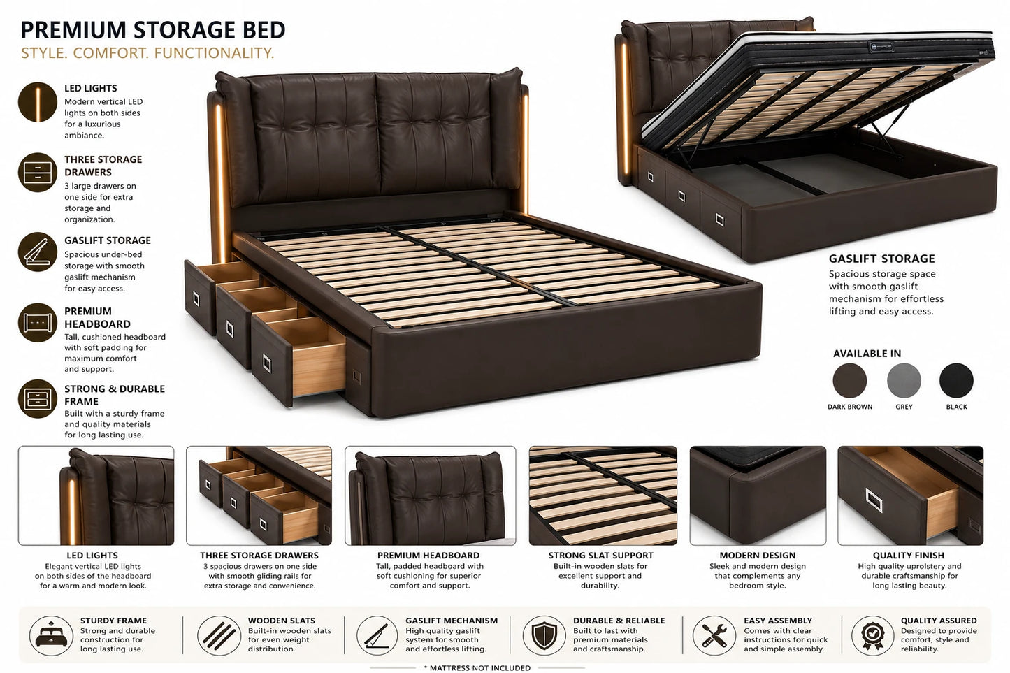 Imperia Signature Queen Bed