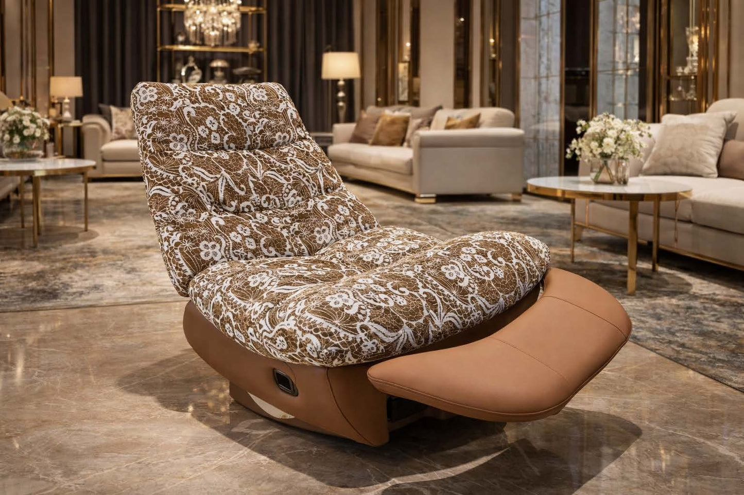Premium Manual Recliner Chair – Luxury Comfort Edition