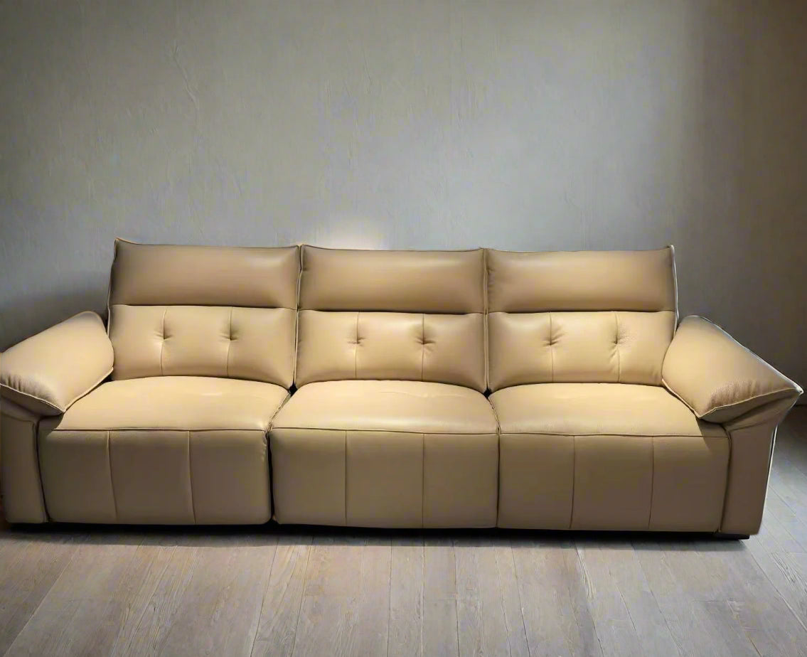 Modern Reclining Sofa with Monkey Ear Arms