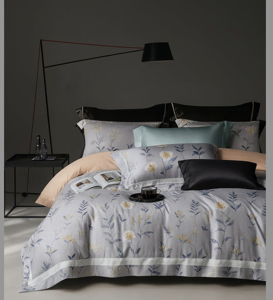 Bloom Haven Pure Cotton Bedding Set