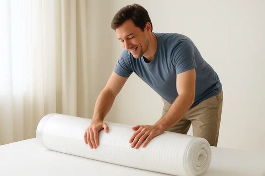High-resilience 23cm mattress with ergonomic spring support