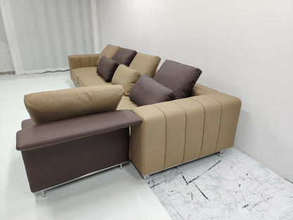 Premium Leather Sofa – Built for Comfort, Strength & Timeless Style