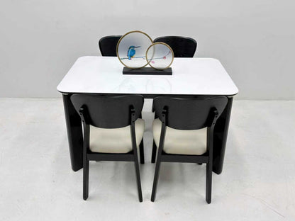 A11 OakStone Dining Set (1 Table + 4 Chairs)