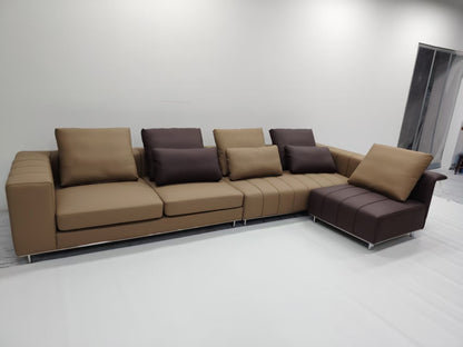 Premium Leather Sofa – Built for Comfort, Strength & Timeless Style