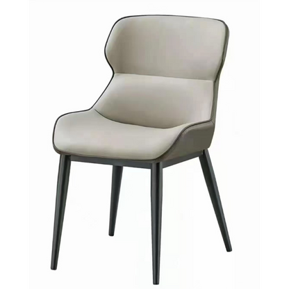 Contemporary Pandora Marble Dining Table and 6 Chairs
