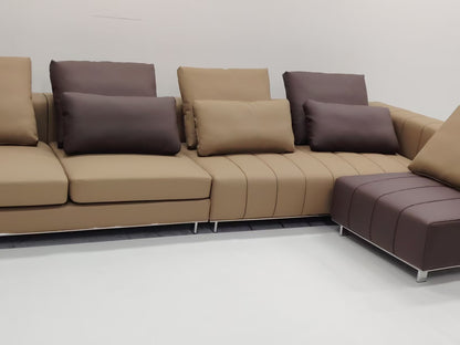 Premium Leather Sofa – Built for Comfort, Strength & Timeless Style
