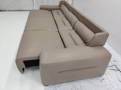 Premium Eco-Leather Smart Recliner Sofa Bed