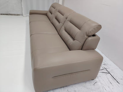 Premium Eco-Leather Smart Recliner Sofa Bed