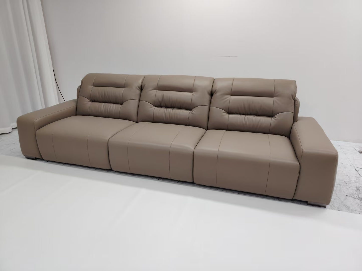 Premium Eco-Leather Smart Recliner Sofa Bed