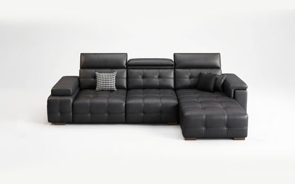 Nero Luxe Sofa Bed – 3.1m (Black)
