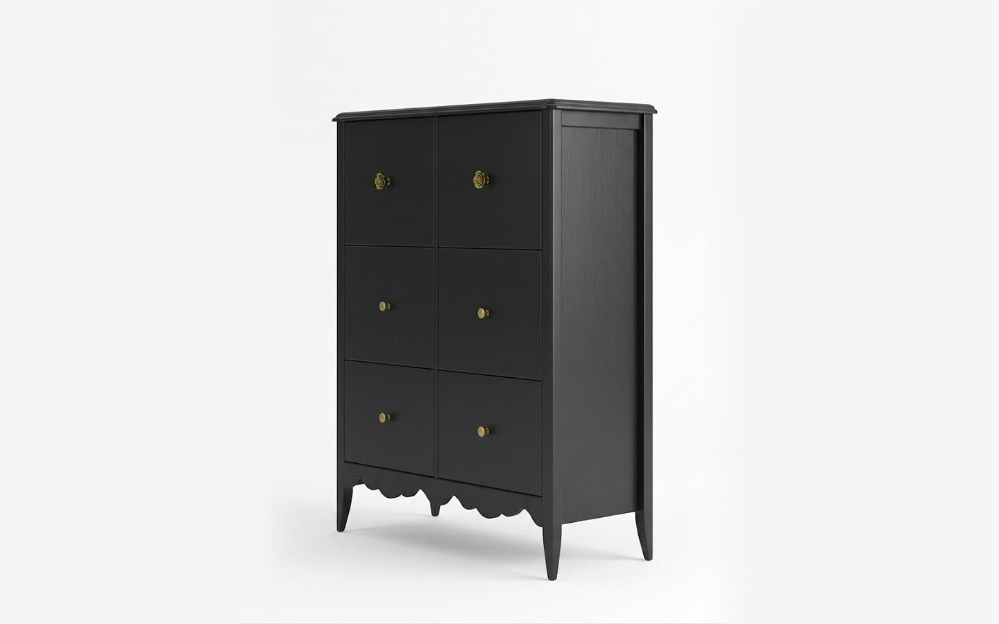 Noir Luxe Shoe Cabinet
