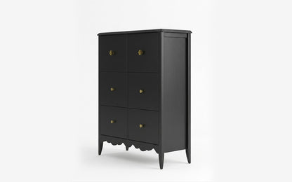Noir Luxe Shoe Cabinet