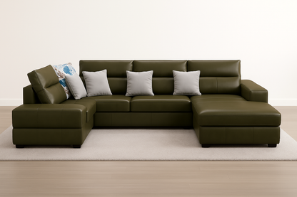 Verde Luxe Eco-Leather Sectional