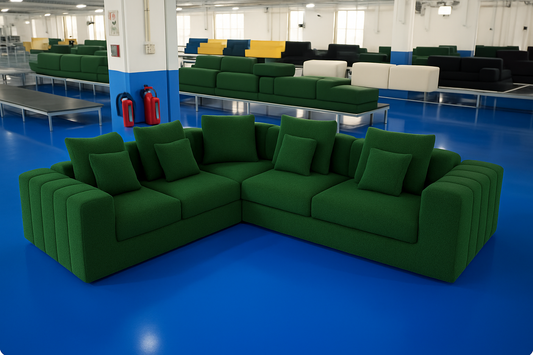 LuxeFlex L-Shape Sofa