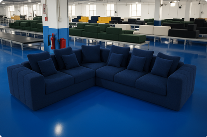 LuxeFlex L-Shape Sofa
