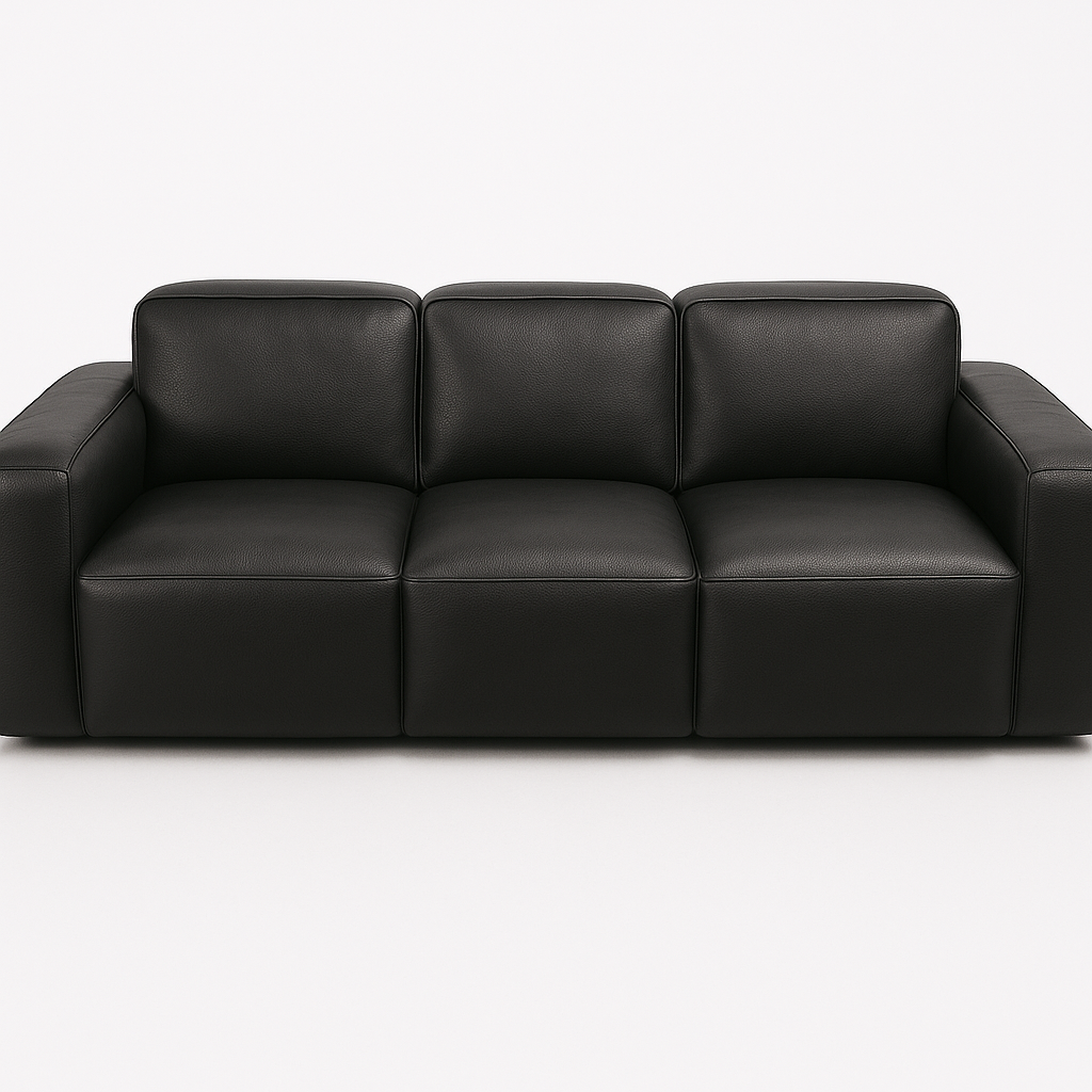 Premium Full Top-Layer Leather Sofa – 2.0mm Thick | Luxury Series