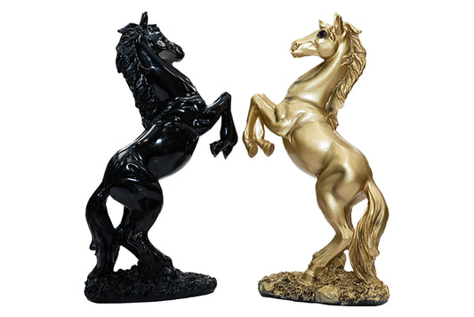 Majestic Stallion Sculpture (2 Piece Set)