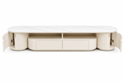 Lunara Prestige TV Unit – Cream Edition