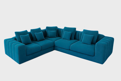 LuxeFlex L-Shape Sofa 093