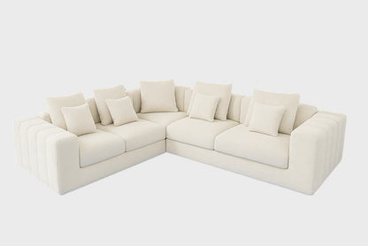 LuxeFlex L-Shape Sofa 093