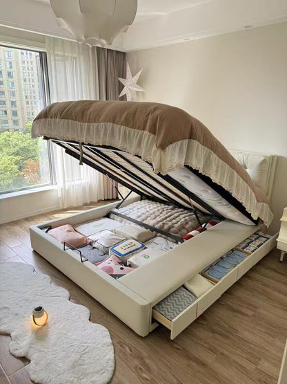 Luxury Cloud Storage Bed King | King Bed Frame Sydney | Shangri-La Decors