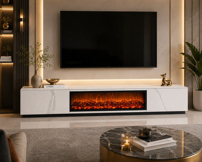Velmora Luxe Fireplace TV Unit