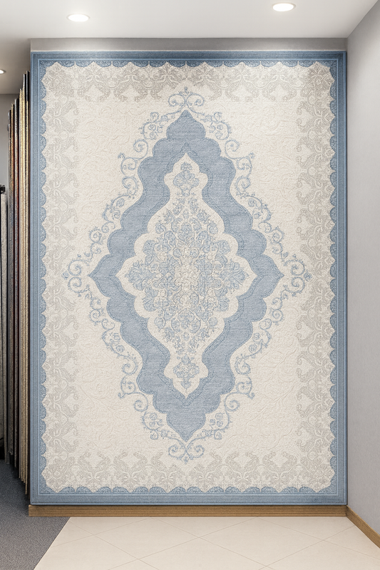 High-Quality Polypropylene Fiber Carpet with 3D Design