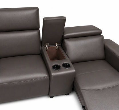 CineLux Elite 3-Seater Theater Recliner