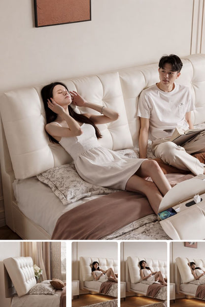 Luxury Cloud Storage Bed King | King Bed Frame Sydney | Shangri-La Decors
