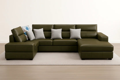 Verde Luxe Eco-Leather Sectional