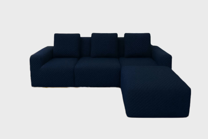 Shangrila Modular Compressed Sofa – Premium Textured Edition