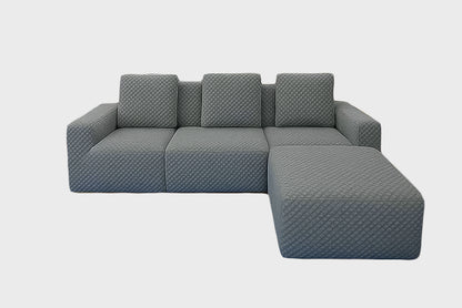 Shangrila Modular Compressed Sofa – Premium Textured Edition