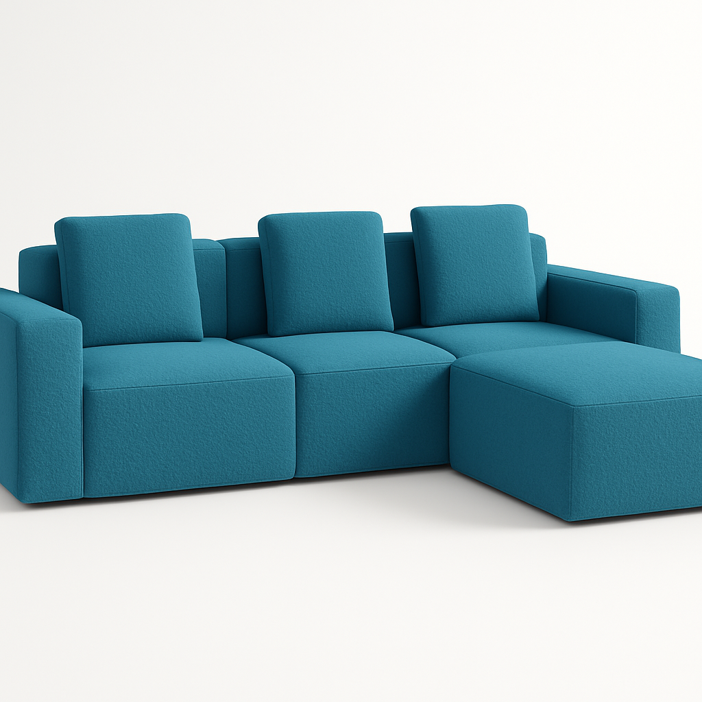 Shangrila Modular Compressed Sofa – Premium Textured Edition