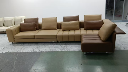 Premium Leather Sofa – Built for Comfort, Strength & Timeless Style