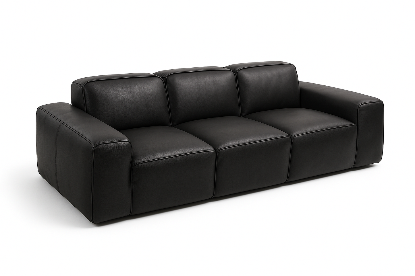 Premium Full Top-Layer Leather Sofa – 2.0mm Thick | Luxury Series