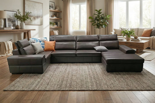 Verde Luxe Eco-Leather Sectional (Pre order available)