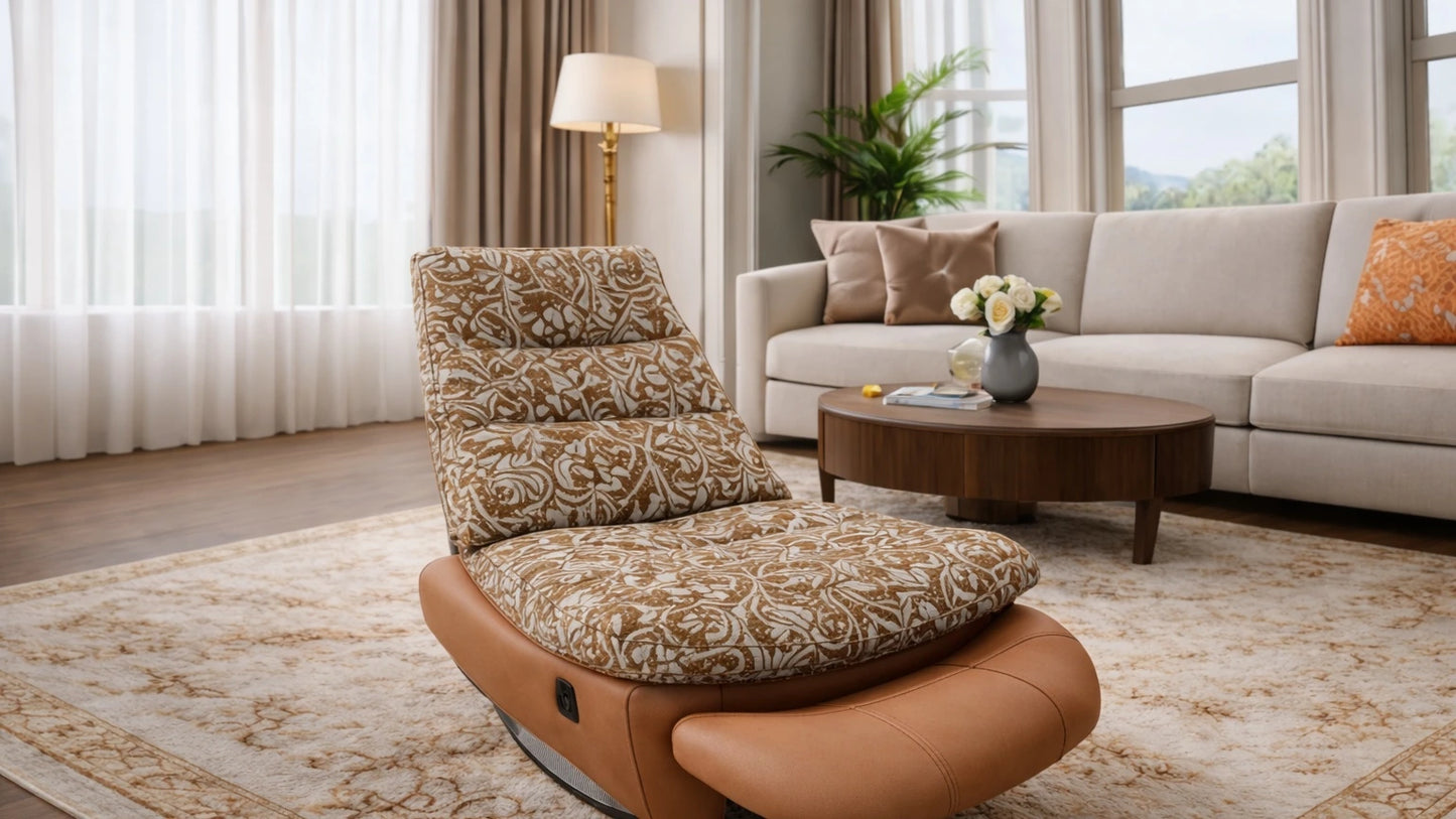 Premium Manual Recliner Chair – Luxury Comfort Edition