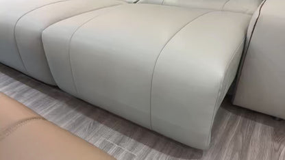 Premium Eco-Leather Smart Recliner Sofa Bed