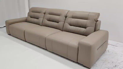 Premium Eco-Leather Smart Recliner Sofa Bed