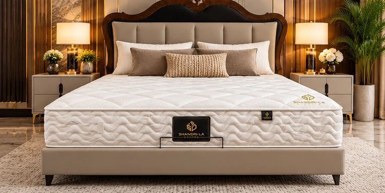 Shangri-La LuxeRest™ – Premium 25cm Compressed Pocket Spring Mattress