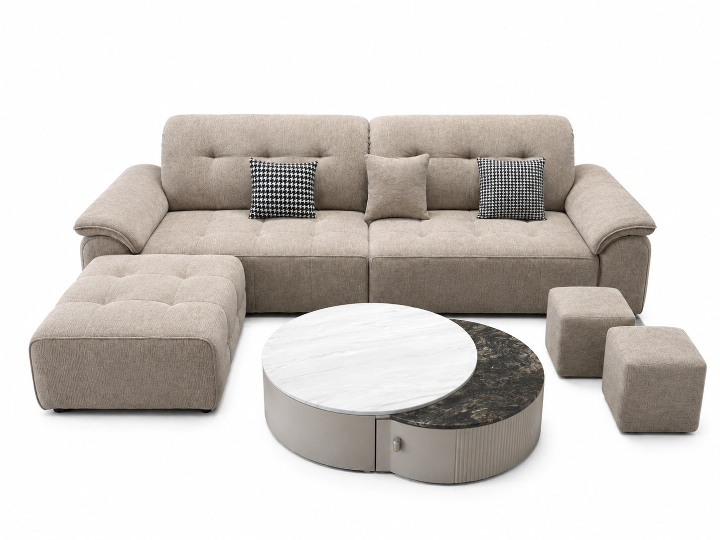 Verano Luxe Modular Sofa with Chaise