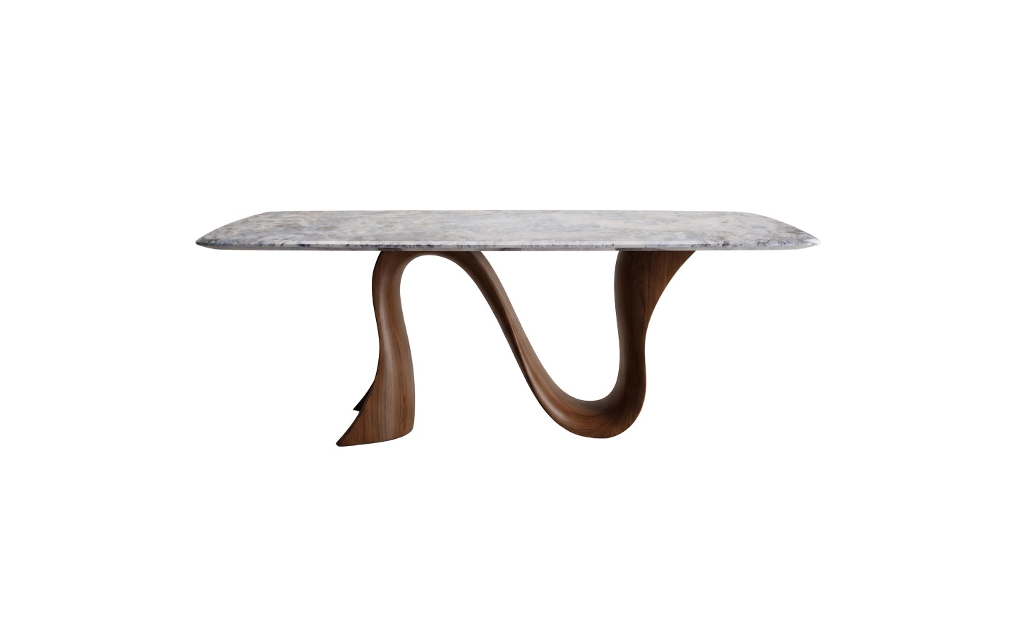 Elysian Curve Marble Dining Table