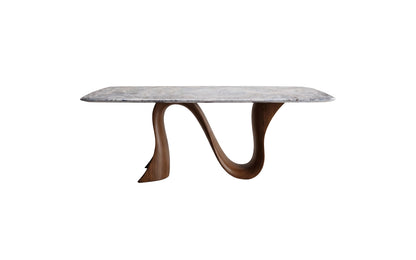 Elysian Curve Marble Dining Table